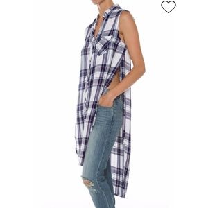 Rails Jordyn Sleeveless Button Down Tunic